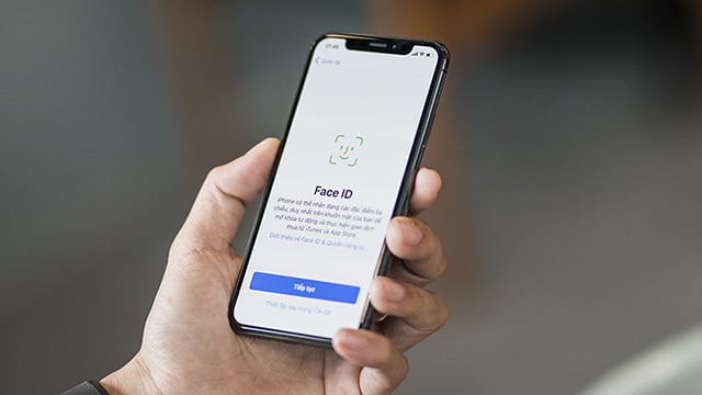 Điện thoại iPhone X tích hợp Face ID