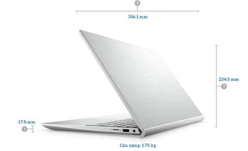 Laptop Dell Inspiron 7501 (Core i5-10300H/ 8Gb/ 256Gb SSD/1 5.6″ FHD / Win10/ Silver)