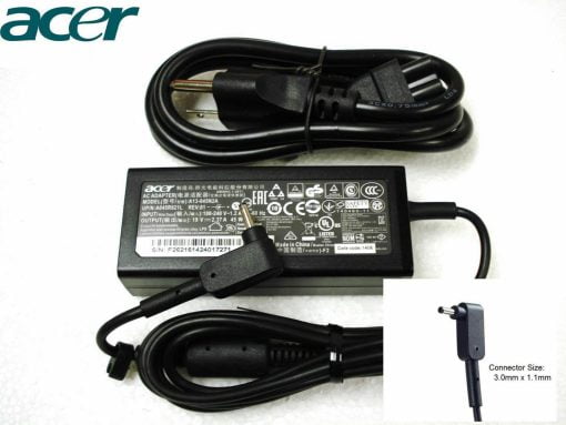 Sạc Adapter Laptop Acer 19V 2.37A (chân 3.0*1.1mm)