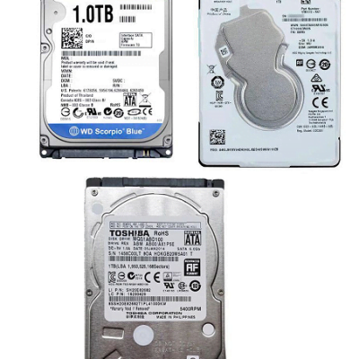 Ổ Cứng Laptop HDD 1TB Chính Hãng Cũ – Bóc Máy cho Laptop